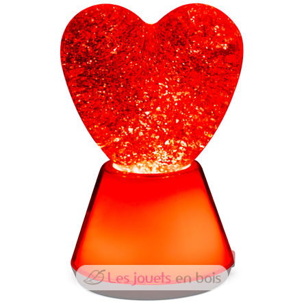 Lampe à paillettes Magic Glow Cœur LL-GLOWHEART Little L 2