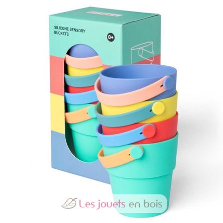 Seaux empilables en silicone LL032-001 Little L 4
