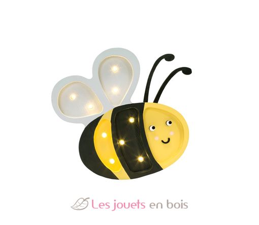 Lampe Veilleuse Abeille jaune LL087-398 Little Lights 1