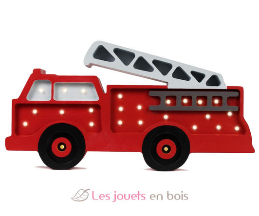 Lampe camion de pompier par gabriel4 sur L'Air du Bois
