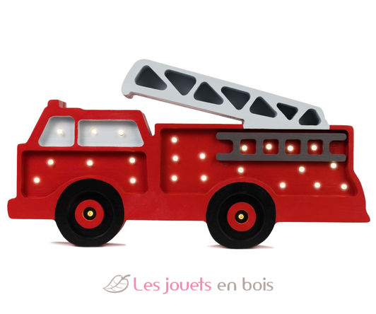 Lampe Veilleuse Camion de pompiers LL028-325 Little Lights 1