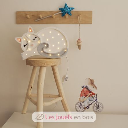 Lampe Veilleuse Chat Blanc LL003-001 Little Lights 7