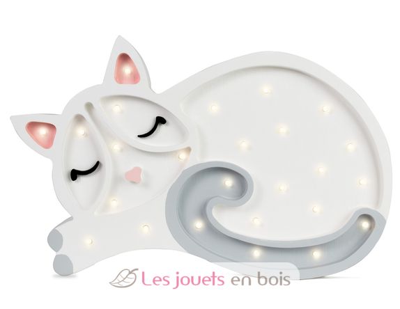 Lampe Veilleuse Chat Blanc LL003-001 Little Lights 1