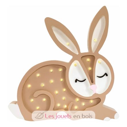 Lampe Veilleuse Lapin Chocolat LL008-467 Little Lights 1