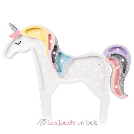 Lampe Veilleuse Licorne Arc-en-ciel LL012-343 Little Lights 1