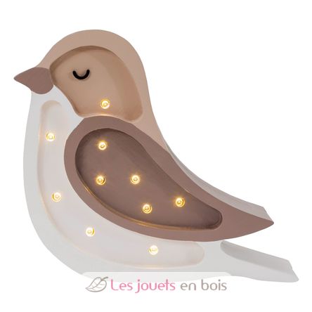 Lampe Veilleuse Oiseau Café Beige LL054-475 Little Lights 1