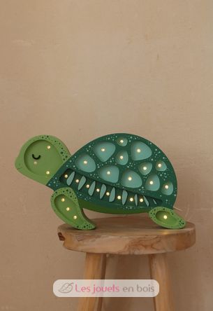 Lampe Veilleuse Tortue Vert Océan LL077-336 Little Lights 2