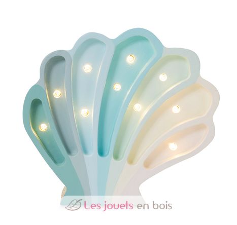 Lampe Veilleuse Coquillage Ciel des Bermudes LL082-364 Little Lights 1