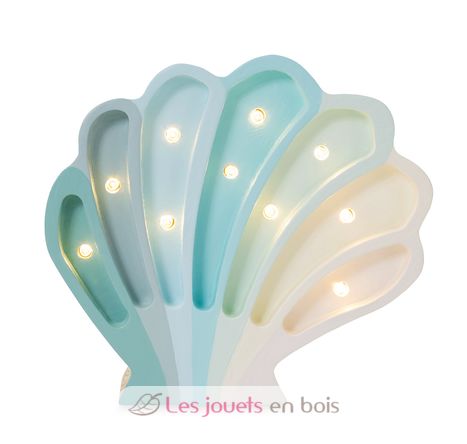 Lampe Veilleuse Coquillage Ciel des Bermudes LL082-364 Little Lights 1