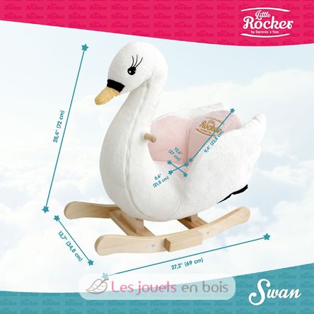 Bascule Cygne blanc GT67021 Gerardo’s Toys 3