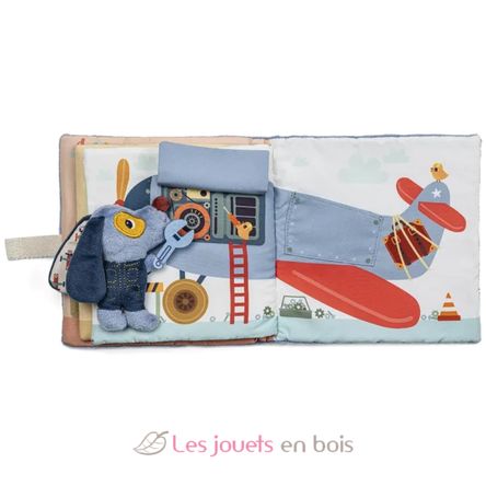 Livre d'activités Le garage de Jules LL83585 Lilliputiens 5