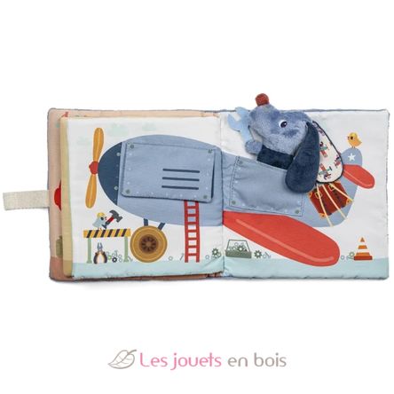 Livre d'activités Le garage de Jules LL83585 Lilliputiens 6