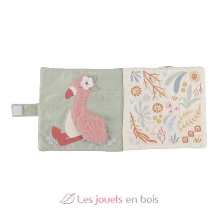 Livre d'activités tissu Safari Friends LD8307 Little Dutch 3