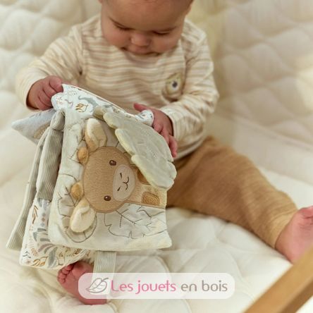 Livre d'activités tissu Safari Friends LD8307 Little Dutch 4
