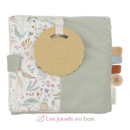 Livre d'activités tissu Safari Friends LD8307 Little Dutch 8