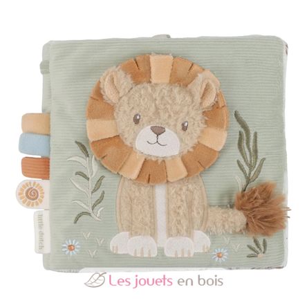 Livre d'activités tissu Safari Friends LD8307 Little Dutch 1