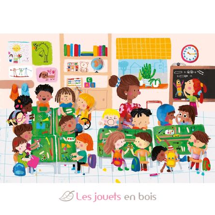 Livre puzzles en bois Les activités V7910 Vilac 6