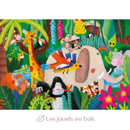 Livre puzzles en bois Voyage et aventures V7912 Vilac 4