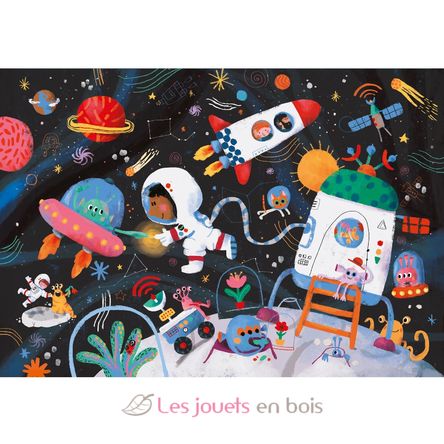 Livre puzzles en bois Voyage et aventures V7912 Vilac 7