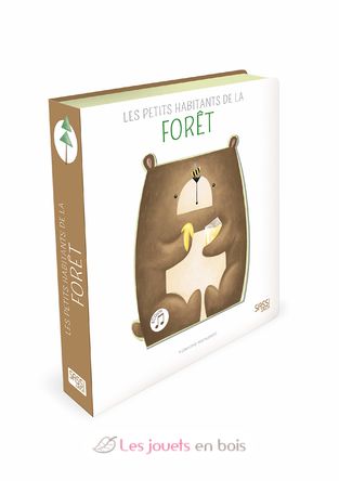 Livre sonore - Les petits habitants de la forêt SJ-3171 Sassi Junior 1