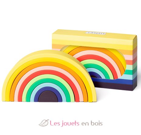 Arc-en-ciel en silicone multicolore LL013-001 Little L 6