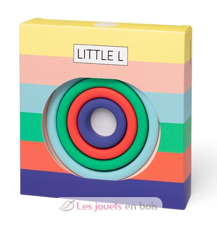 Cercles colorés en silicone LL025-001 Little L 4