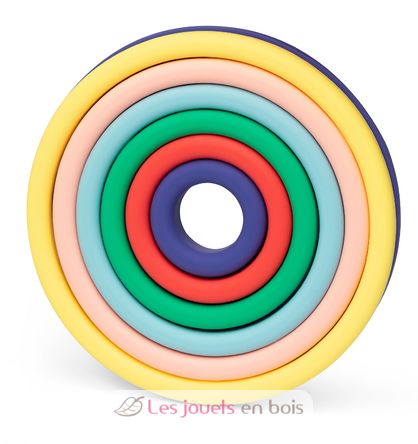 Cercles colorés en silicone LL025-001 Little L 1