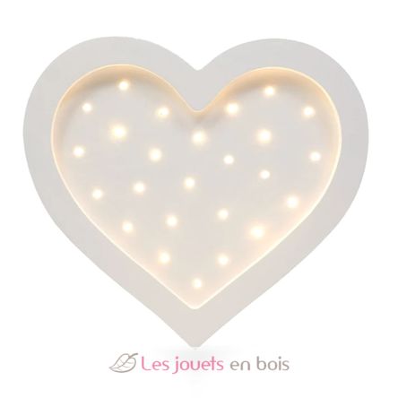 Lampe Veilleuse Cœur blanc LL026-001 Little Lights 1