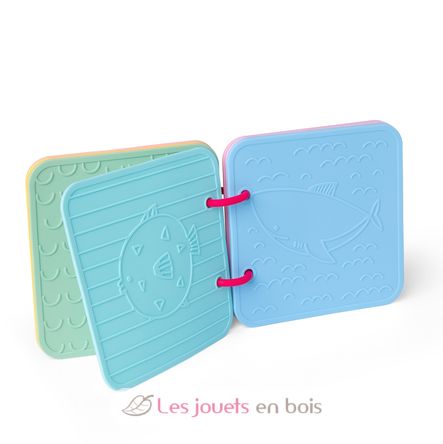 Livre de bain en silicone rose LL033-001 Little L 4