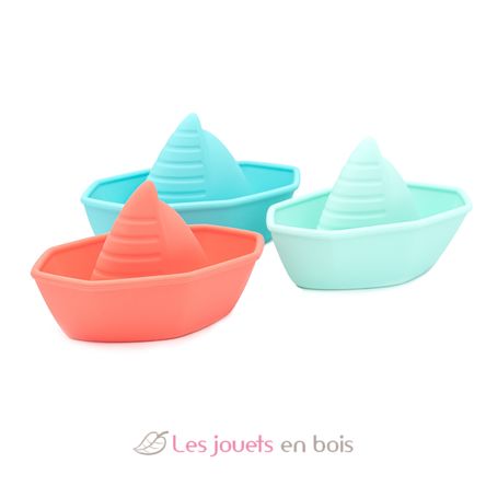 Bateaux de bain en silicone LL049-001 Little L 3