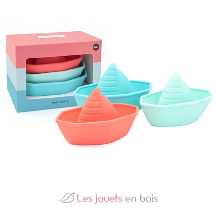 Bateaux de bain en silicone LL049-001 Little L 4