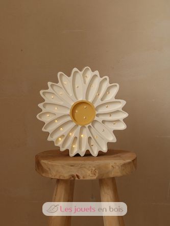 Lampe Veilleuse Marguerite blanche LL075-001 Little Lights 2
