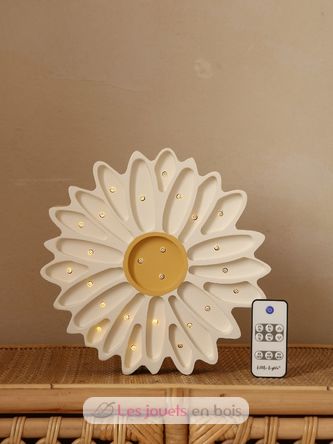 Lampe Veilleuse Marguerite blanche LL075-001 Little Lights 3