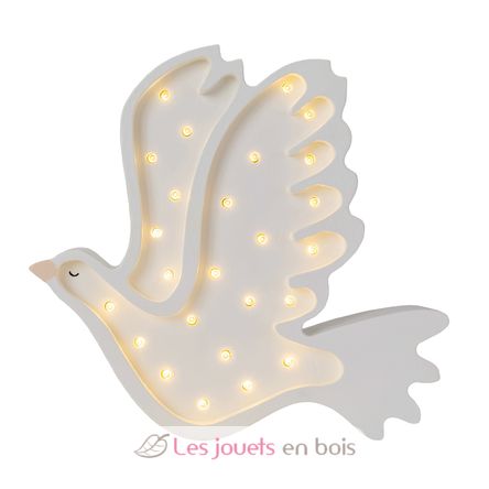 Lampe Veilleuse Colombe blanche LL076-001 Little Lights 1