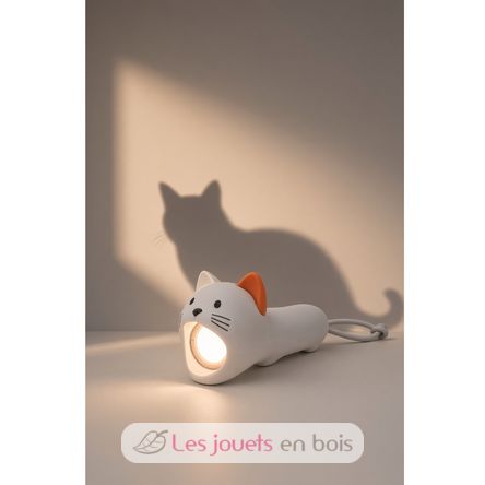 Lampe de poche en silicone Chat LLFLACAT Little L 9