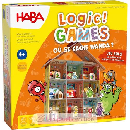 Logic Games Où se cache Wanda ? HA1306806003 Haba 1