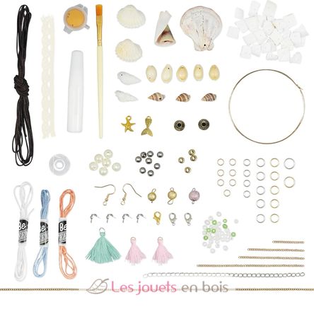 Kit Créatif - Bijoux coquillages BUK-BE122 Buki France 4