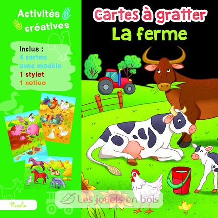 Cartes à gratter La ferme PI-7821 Piccolia 1