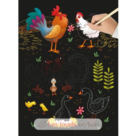 Cartes à gratter La ferme PI-7821 Piccolia 2