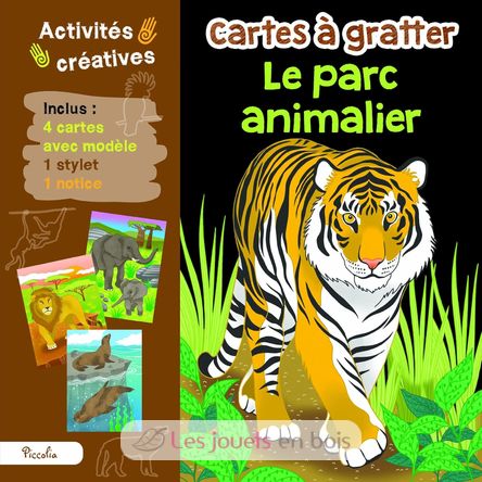 Cartes à gratter Le parc animalier PI-7361 Piccolia 1