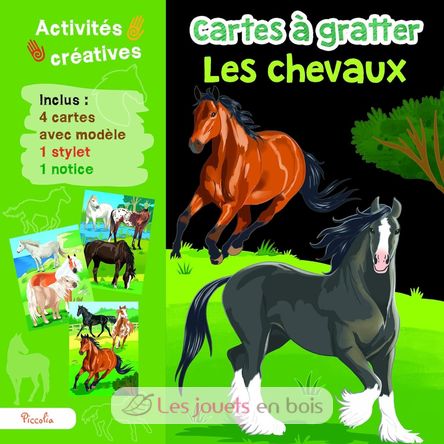 Cartes à gratter Les chevaux PI-7822 Piccolia 1