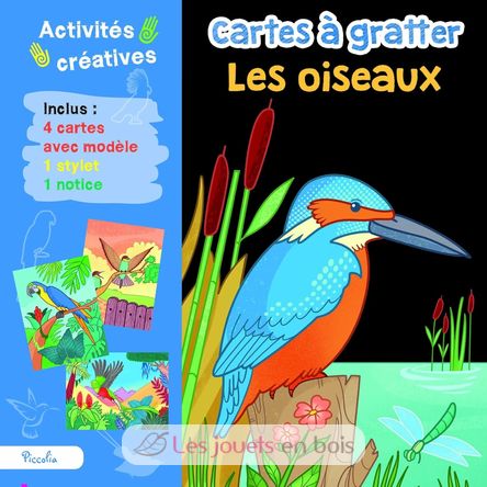 Cartes à gratter Les oiseaux PI-7356 Piccolia 1