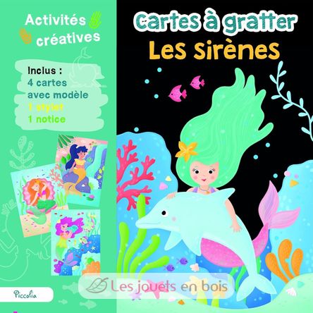 Cartes à gratter Les sirènes PI-7357 Piccolia 1