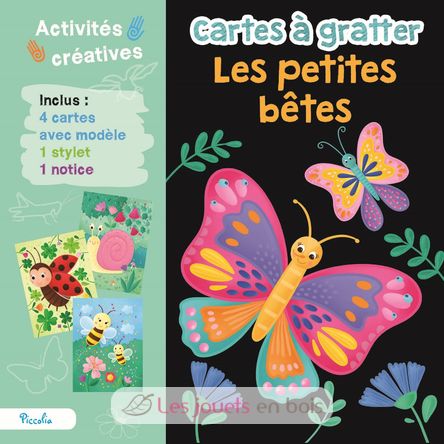 Cartes à gratter Les Petites Bêtes PI-7508 Piccolia 1