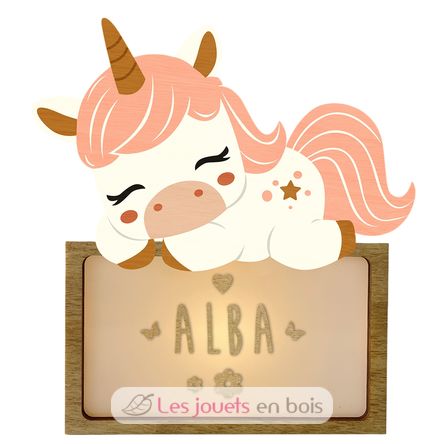 Lampe à poser personnalisable - Licorne VI-LSP11 Vintiun 1