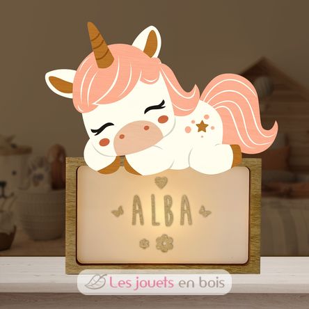Lampe à poser personnalisable - Licorne VI-LSP11 Vintiun 5