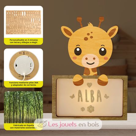 Lampe à poser personnalisable - Girafe VI-LSP12 Vintiun 2