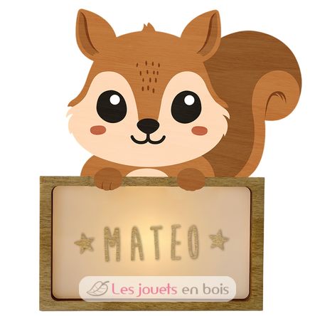 Lampe à poser personnalisable - Ecureuil VI-LSP13 Vintiun 1