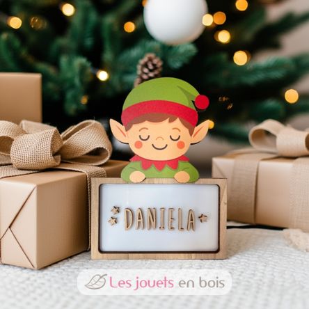 Lampe à poser personnalisable - Lutin de Noël VI-LSPNAV02 Vintiun 2