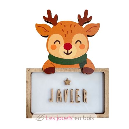 Lampe à poser personnalisable - Renne de Noël VI-LSPNAV03 Vintiun 1